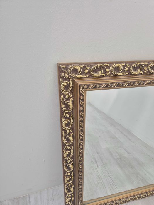 Prostokątne lustro w stylu vintage Siroco, 50x60