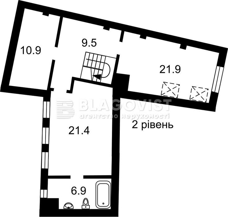 Многокомнатная квартира по адресу (площадь 164 м²) - Atlanta.ua - фото 22