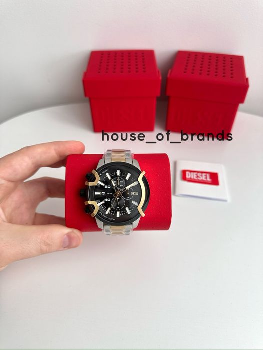 DIESEL Mega Chief DZ4355 Чоловічий годинник дізель мужские часы дизель