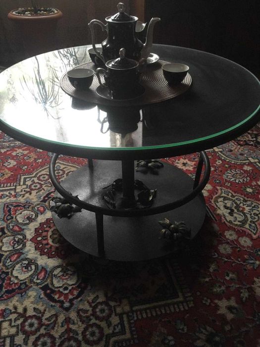 Журнальний столик з металу кований