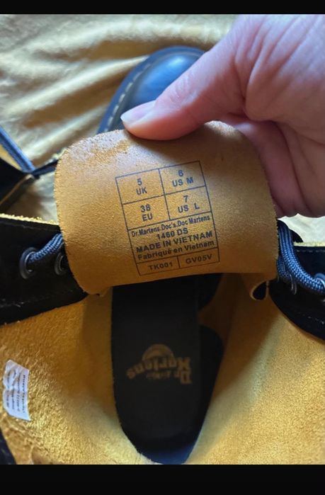 Botas quase novas Dr Martens pretas
