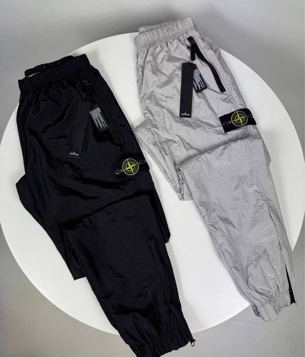 Нейлонові штани Stone Island/спортивні нейлонові штани стон айленд