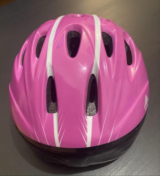 Capacete de Criança – Rosa – Tamanho S (50-52 cm)