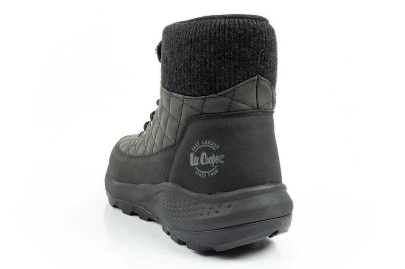 Lee Cooper zimowe trekkingowe ocieplane skóra ekologiczna r. 37-41