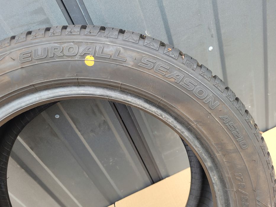 2x falken euroall season 175/55 r15 jak nowe