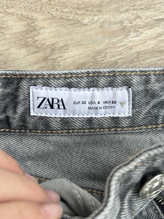 джинси zara сірі