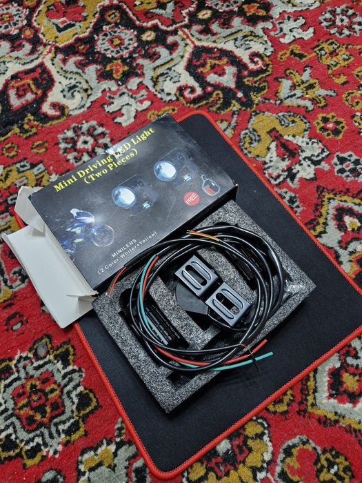 Led фари для мотоцикла ( ціна за комплект )