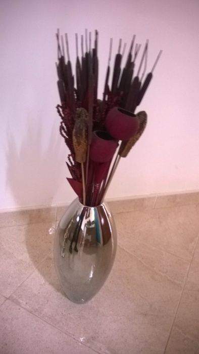 Jarra Spal com Flores secas424541717456506883