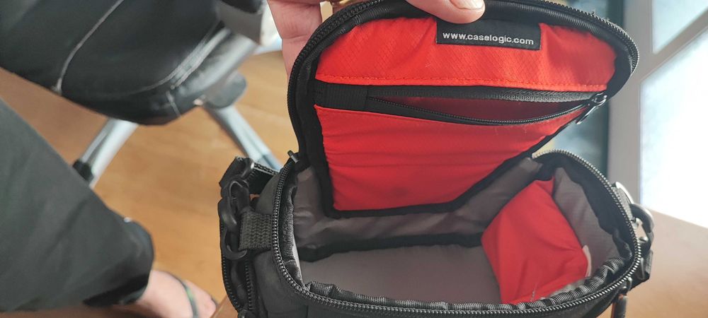 Bolsa pequena maquina fotografica da caselogic