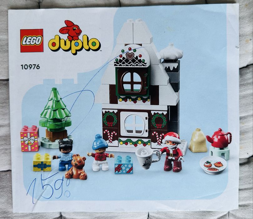 Klocki Lego Duplo Domek świetego Mikołaja chatka piernikowa