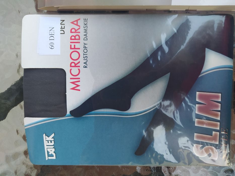 Zestaw 2 par rajstop mikrofibra XL 60 den rozmiar 4 ciemny grafit