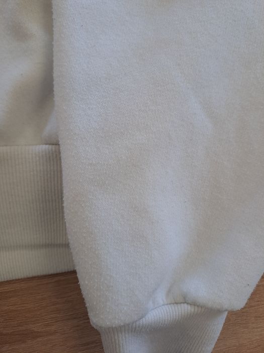Bluza damska biała z kapturem i nadrukiem, Sinsay, rozmiar M