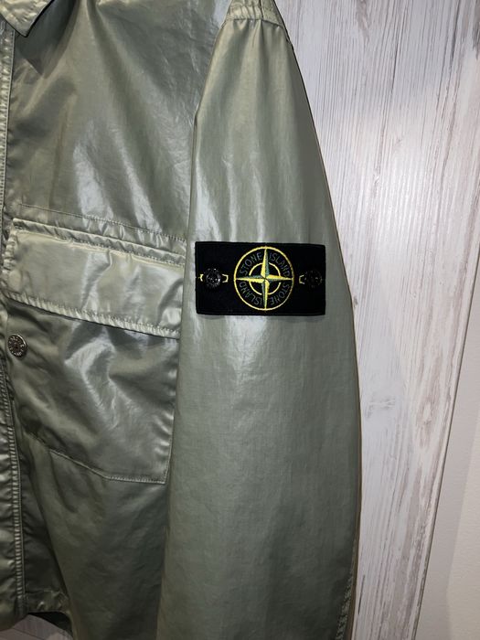 Stone Island Mussola Gommata-Tc Garment Dyed Jacket