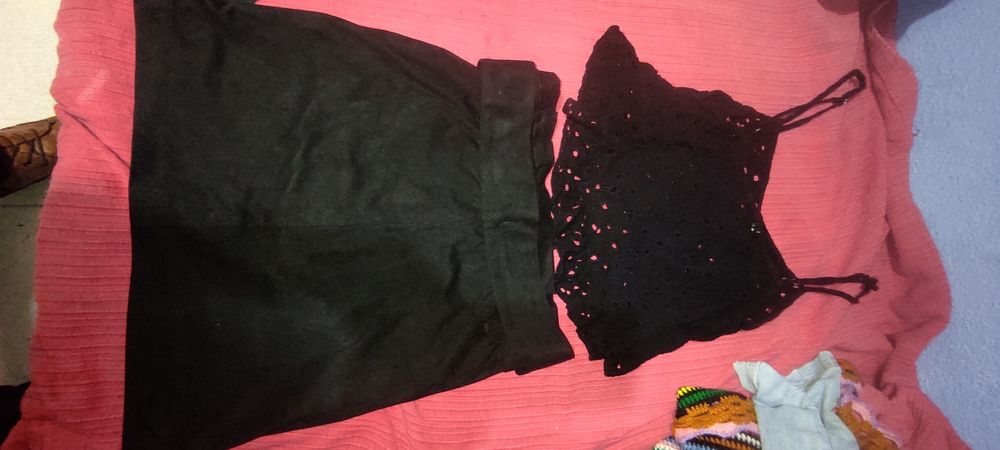 Mini saia de camurça