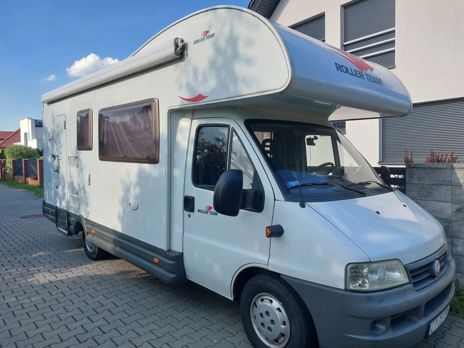 Fiat Ducato  7 miejsc do spania 6 miejsc do jazdy, klimatyzacja x2, solar