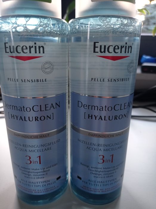 2 sztuki płyn micelarny Eucerin 400 ml