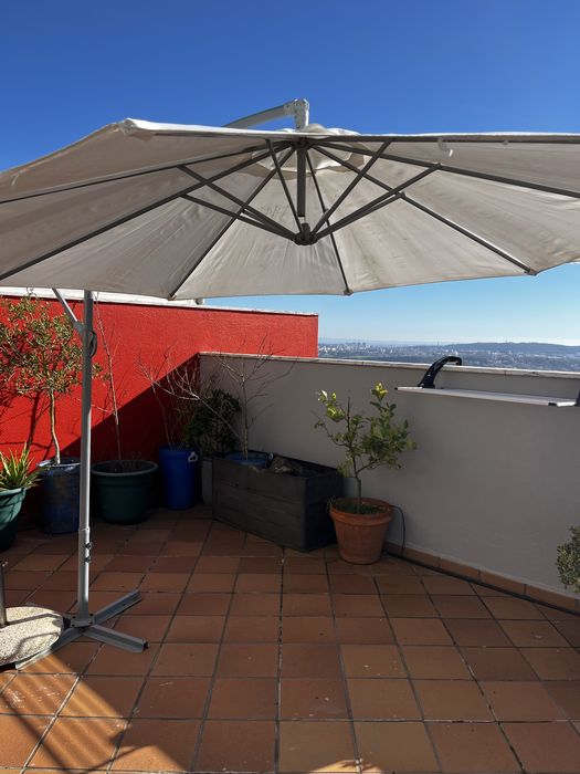 Chapeu Sol para terraço /jardim