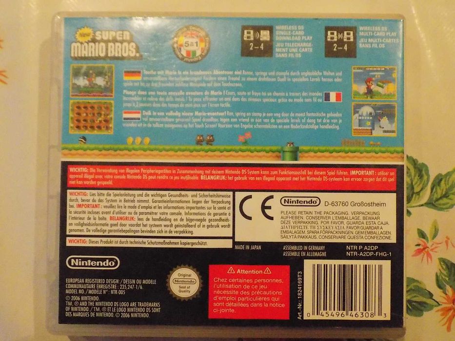 New Super Mario Bros. na Nintendo DS, DSi, 3DS, New 3DS XL, NSMB Luigi