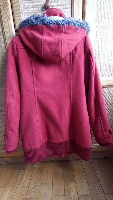 Płaszcz zimowy kolor ceglasty