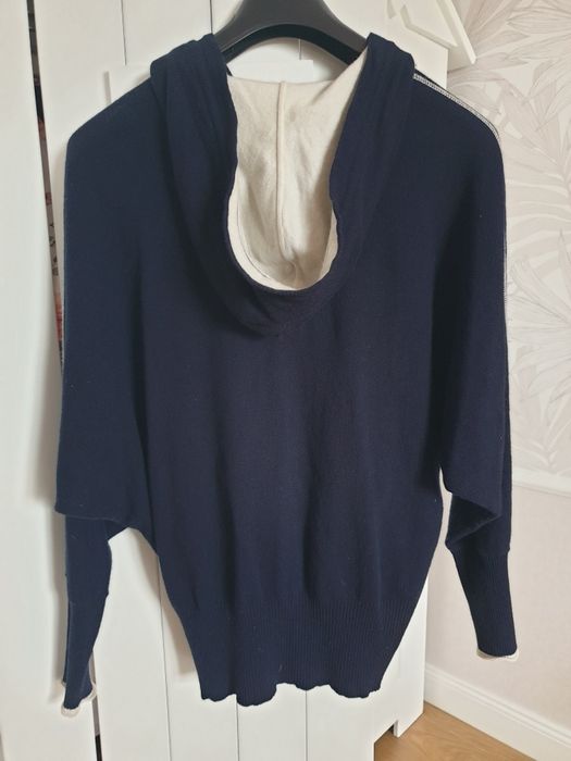 Ekskluzywny sweter Vilebrequin 100% kaszmir bluza M