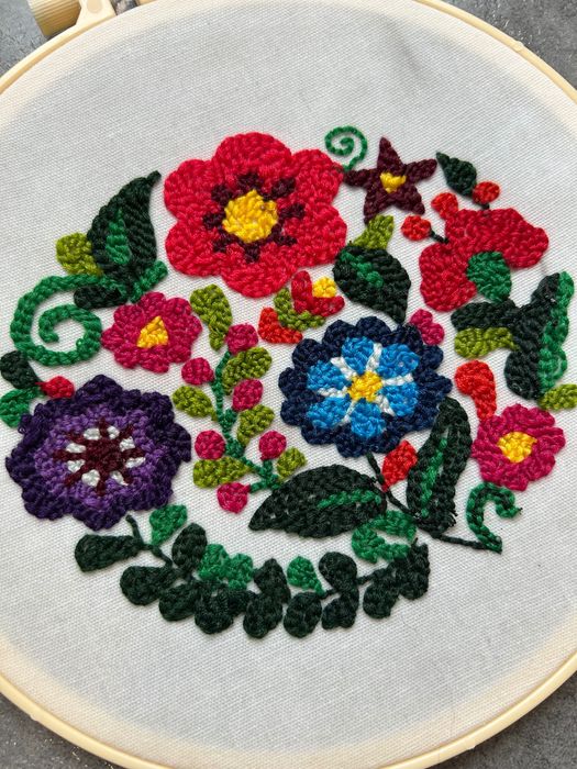 Ilustração bordada