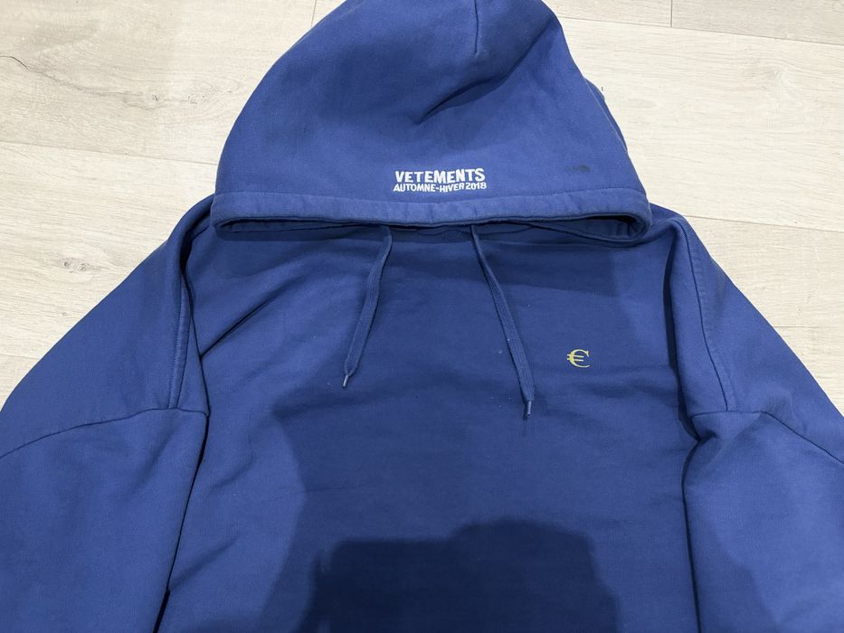 ветмо худи vetements Europe hoodie