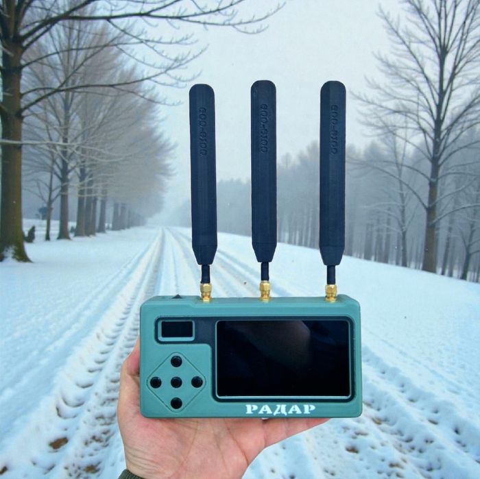 Детектор дронів FPV Радар 1.2/2.4/3.3/4.9/5.8 ГГц  Дзига,Чуйка, Хувер