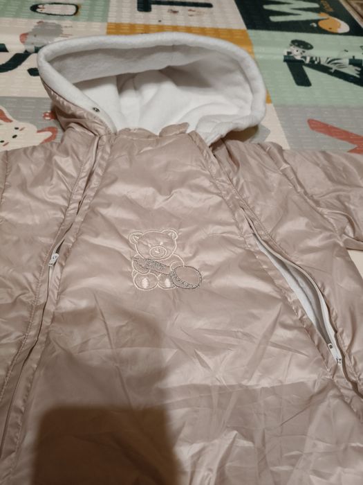 Комбінезон для дівчинки демісезонний або євро зима розмір 74