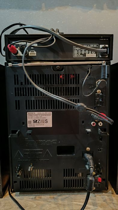 Unikatowa wieża Sony HST-404 + odtwarzacz Cd CDP-S27