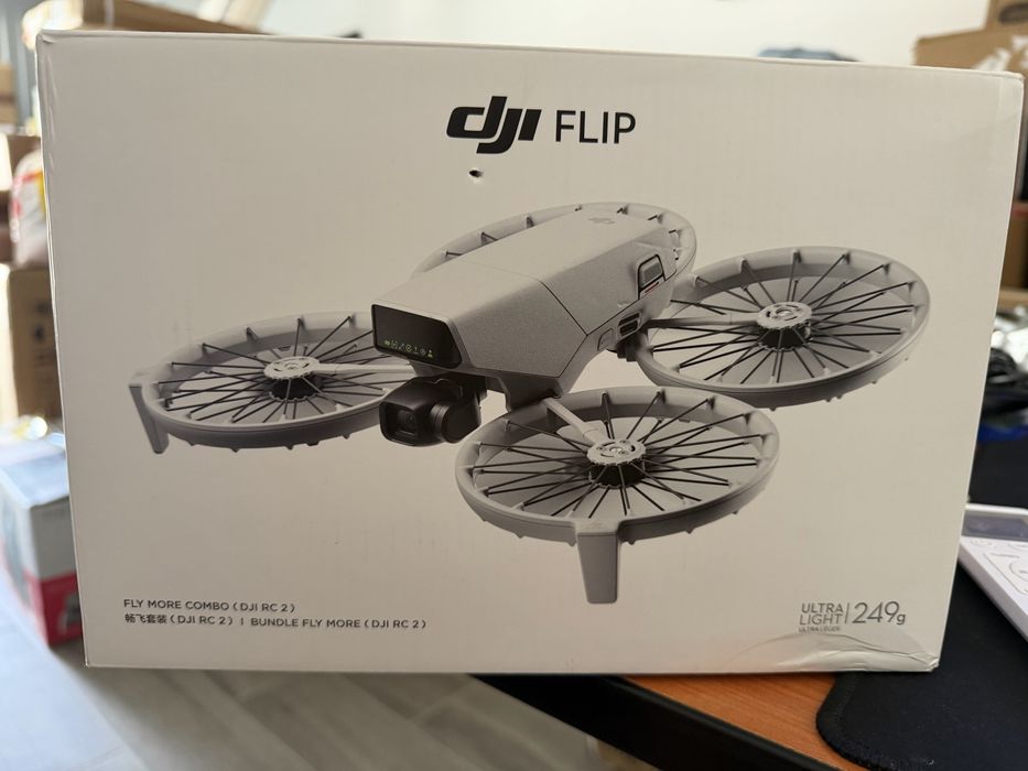 Drone DJi Flip Fly More - Novo