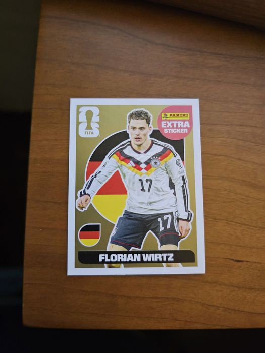 Panini World Cup 2026 Florian Wirtz Gold