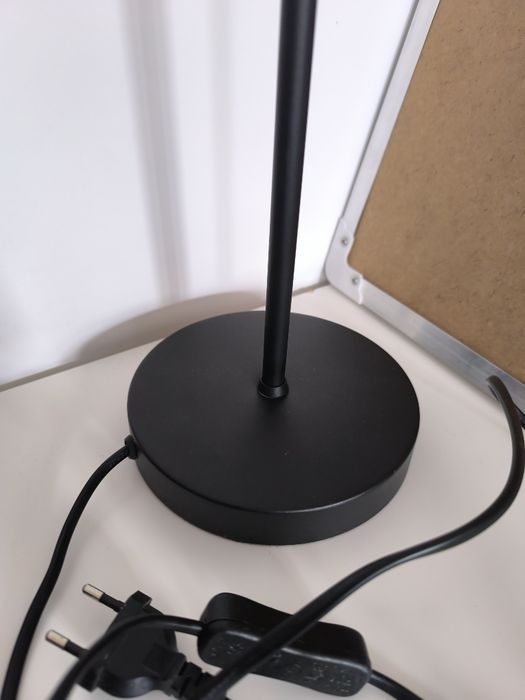 Lampa stołowa Trio Leuchten Diallo - czarna matowa, jak nowa + żarówka