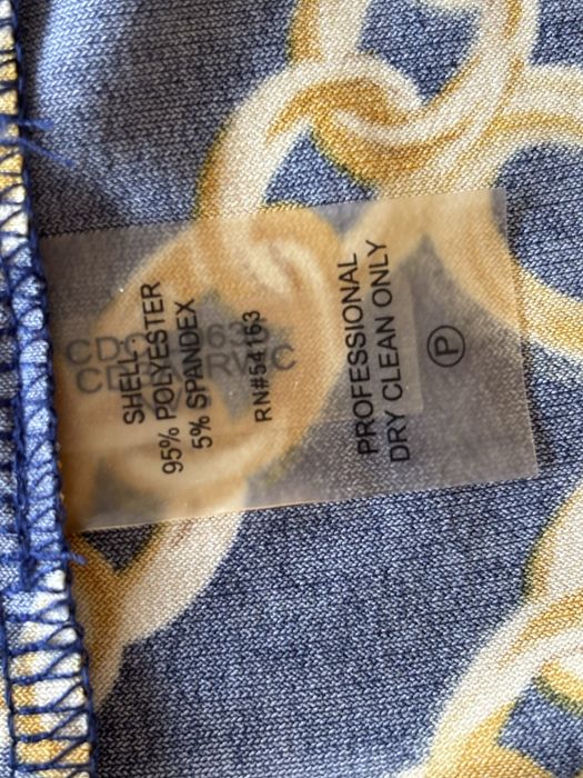 Calvin Klein Sukienka midi granatowa 40 L
