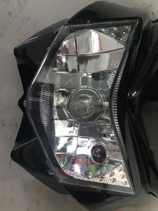 Lampa Reflektor Enduro Cross Supermoto Naked Stunt Projekt H4 !