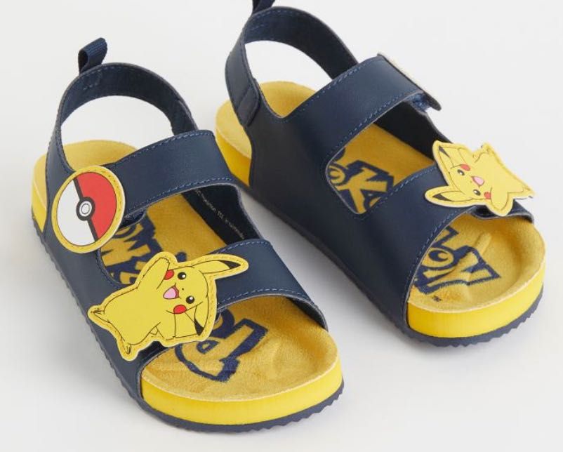 H&M Pikachu Pokemon sandały NOWE rozmiar 24