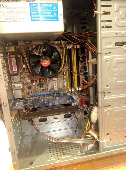 Core 2 Duo E7500 / Nvidia 8500 GT / 2 Gb DDR2 / HDD 250 GB / БП 250W