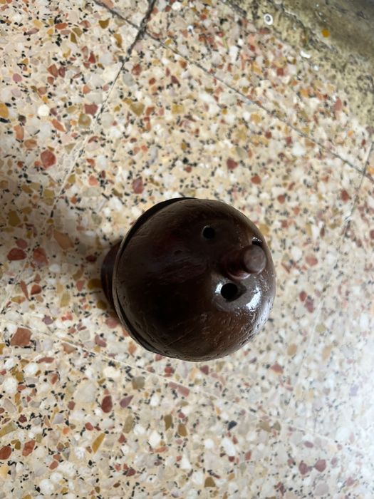 Taca decoracao feita de coco a mao arte