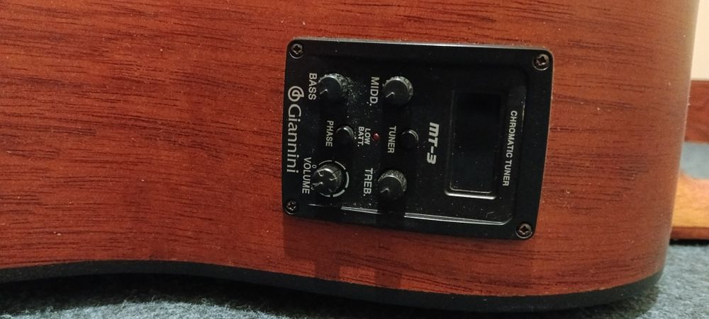 Violão elétrico nylon GIANNINI made in Brazil
