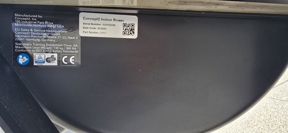 Remo concept 2 row erg