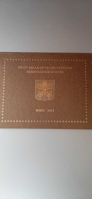 set de moedas de vaticano 2011