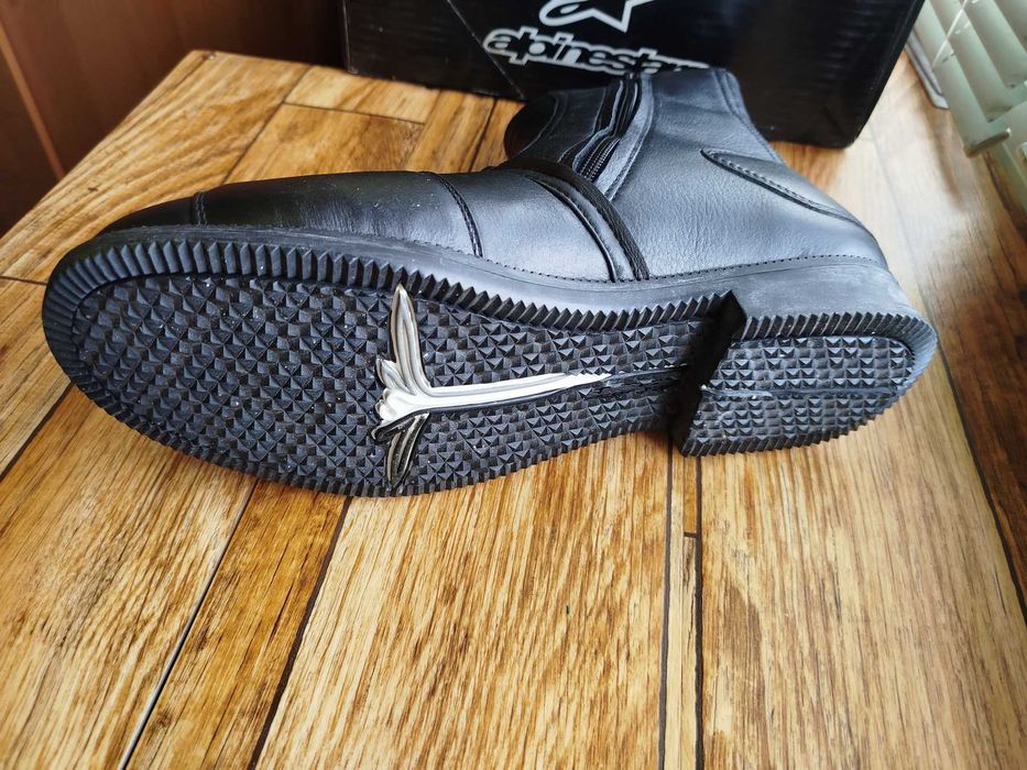 Мотоботи шкіряні Alpinestars Harlem Air Black розмір 43