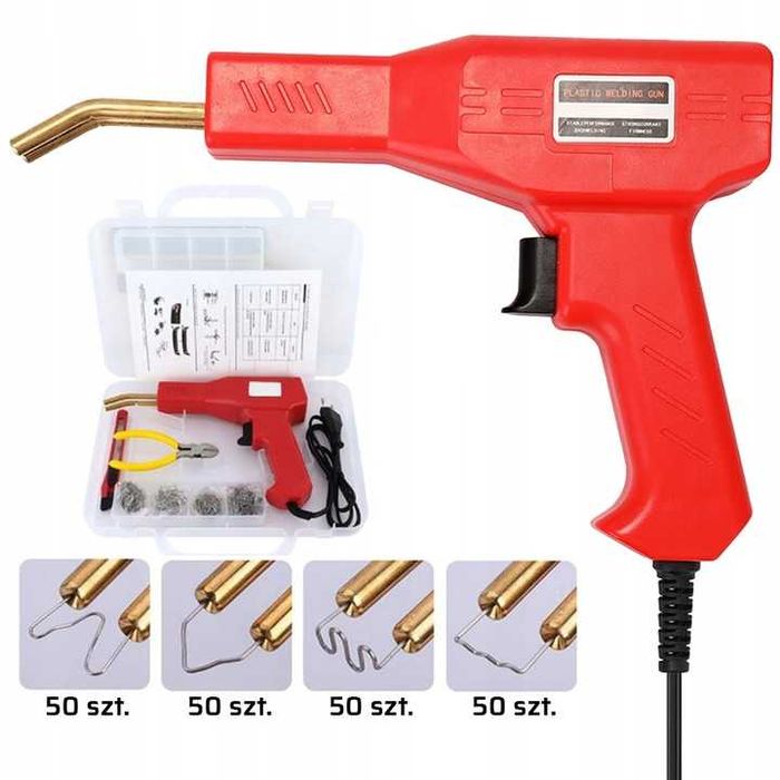 Lutownica Spawarka Zgrzewarka Do PLASTIKU + ZSZYWKI