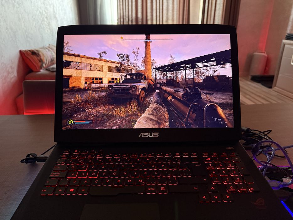 ЗСУ Скидка! 17’3 мощный игровой ноутбук AsusRog Gtx8gb Ігровий ноутбук