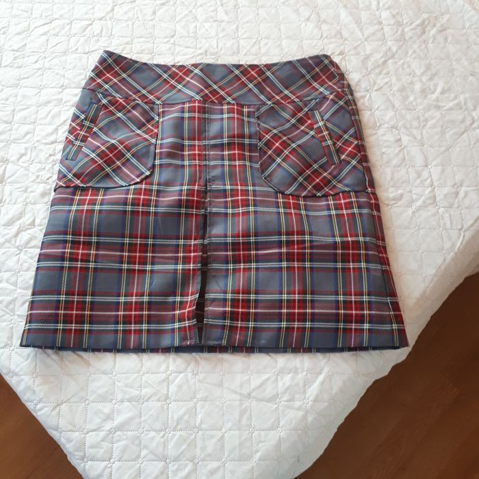 Spódnica w kratkę designers M