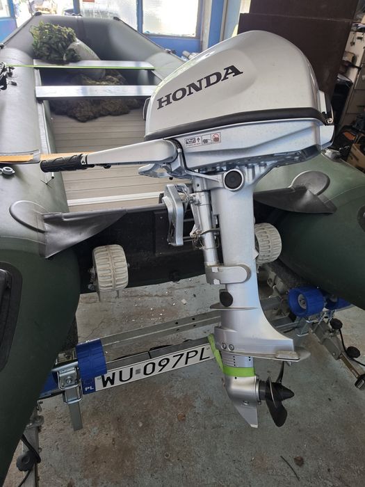 Silnik zaburtowy Honda BF6A krótka stopa, bardzo dobry stan