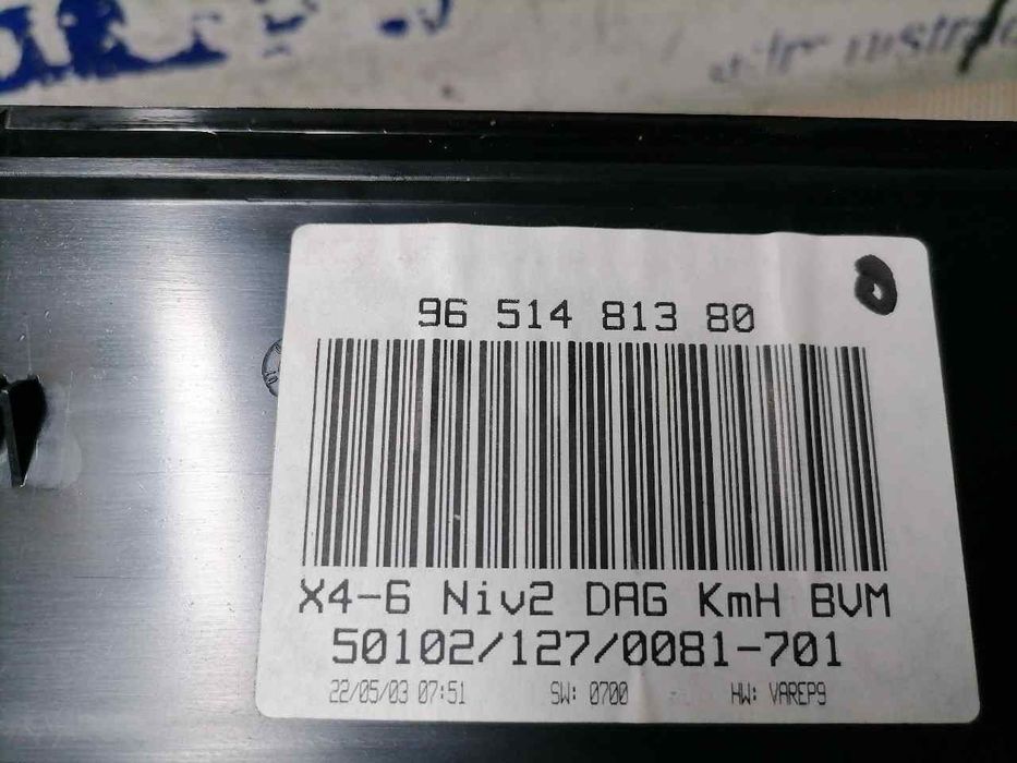 QUADRANTE CITROEN C5 I 2001 -