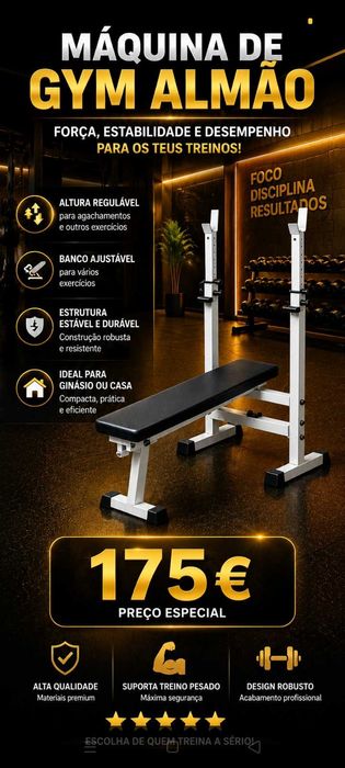 Máquina ginásio 175€. Oportunidade