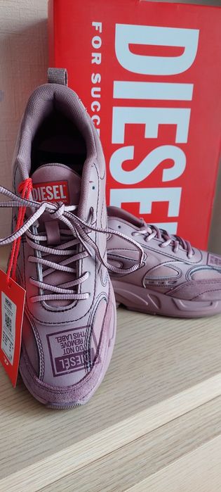 Diesel шкіра кожа текстиль кроссовки кросівки Нові 9.5US, 40.5, 26.5см