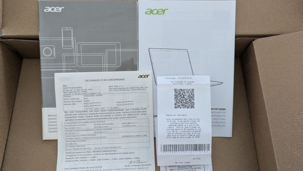 Portátil ACER Aspire 3