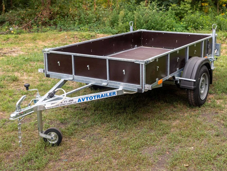 Причіп бортовий для перевезення квадроцикла лафет